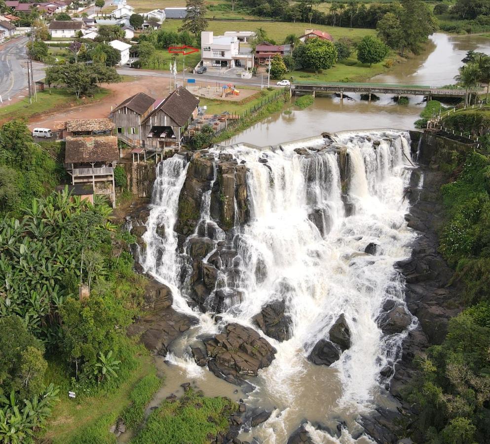 Pousada Salto Donner Doutor Pedrinho Bagian luar foto